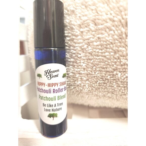 Patchouli Essential Oil Rollerball: Handmade Aromatherapy Perfume, - Picture 3 of 10